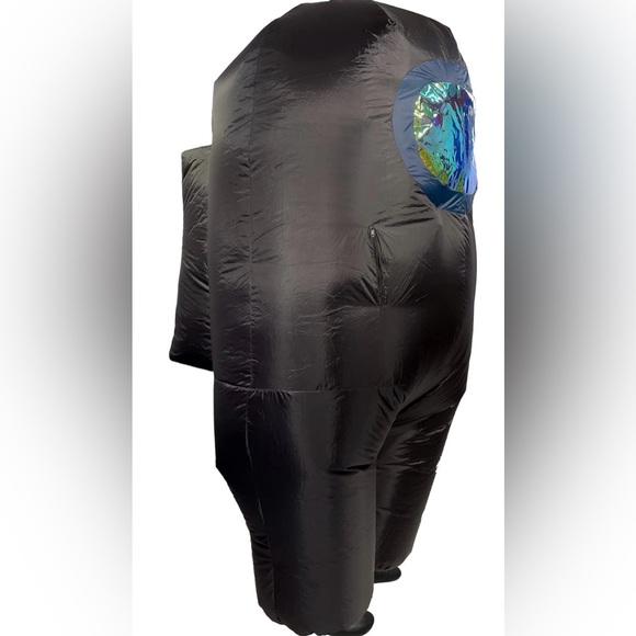 AMONG US - Black Inflatable Costume (one size fits most) Toikido/YuMeToys RARE😎 - Picture 5 of 16